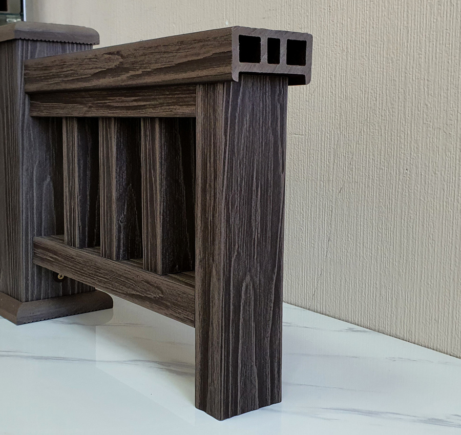 Перила ограждения Смарт 3D Венге Соренто 