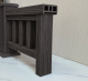 Столб ограждения Смарт 3D Чёрное дерево 